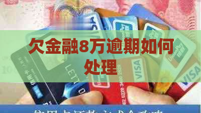 欠金融8万逾期如何处理