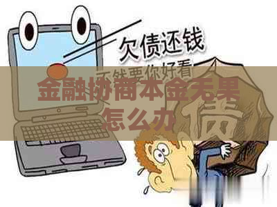 金融协商本金无果怎么办