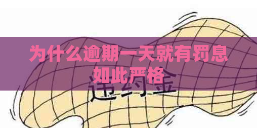 为什么逾期一天就有罚息如此严格