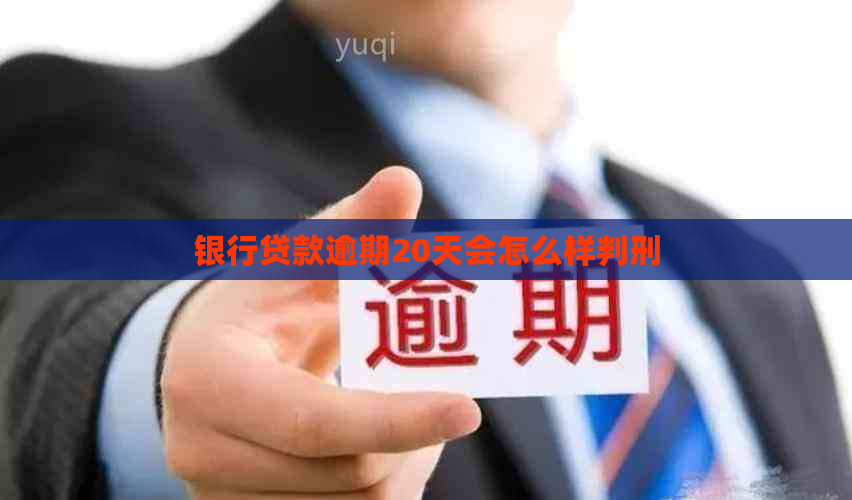 银行贷款逾期20天会怎么样判刑