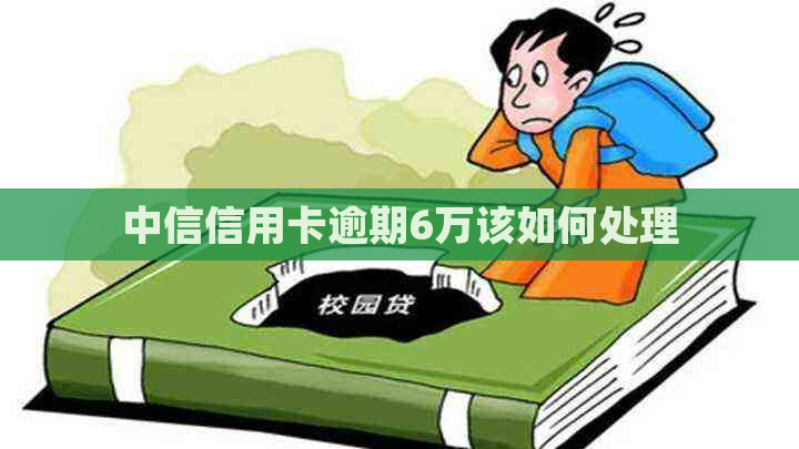中信信用卡逾期6万该如何处理