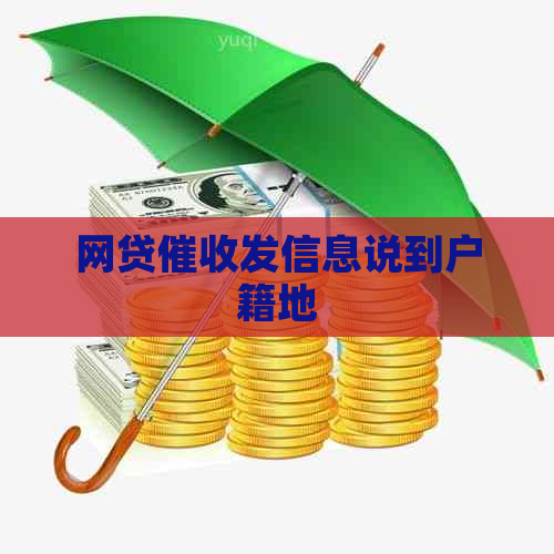 网贷发信息说到户籍地