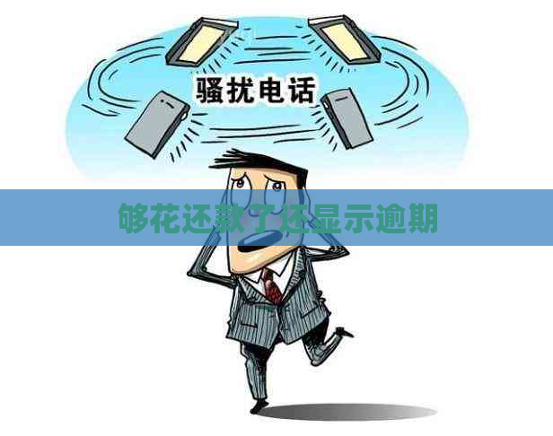 够花还款了还显示逾期