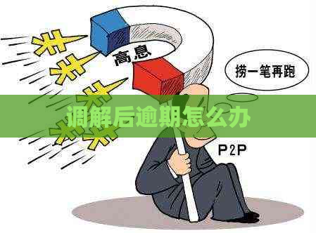 调解后逾期怎么办
