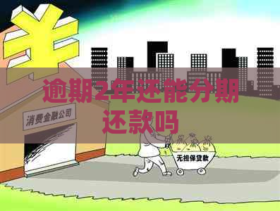 逾期2年还能分期还款吗