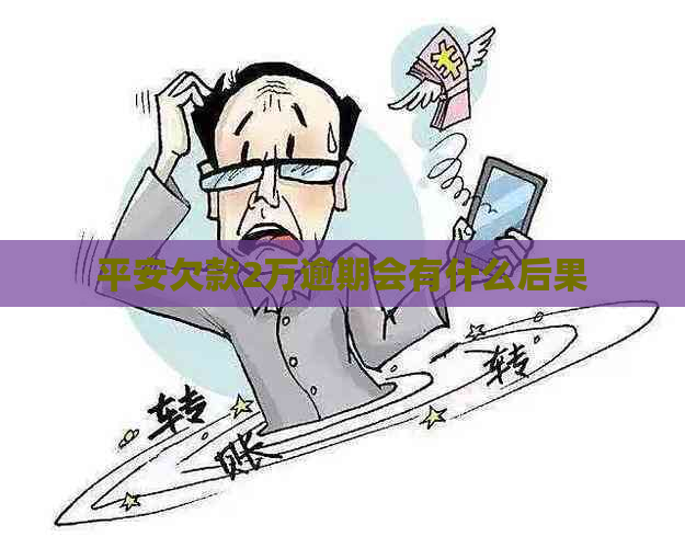 平安欠款2万逾期会有什么后果