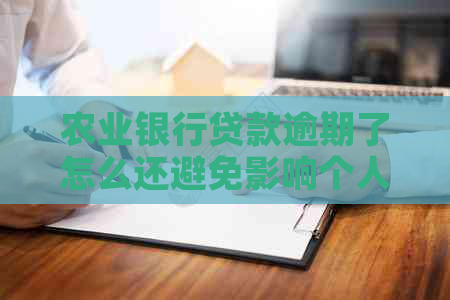 农业银行贷款逾期了怎么还避免影响个人信用