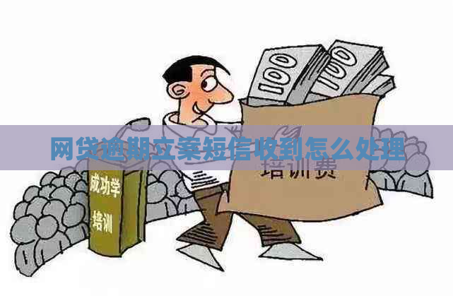 网贷逾期立案短信收到怎么处理