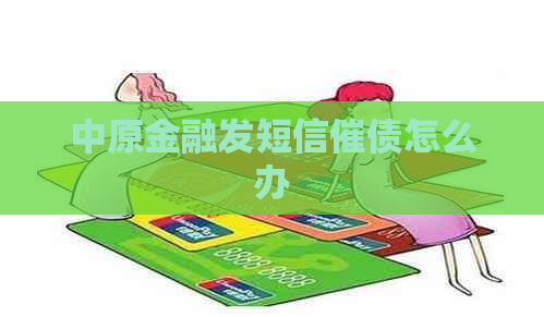 中原金融发短信催债怎么办