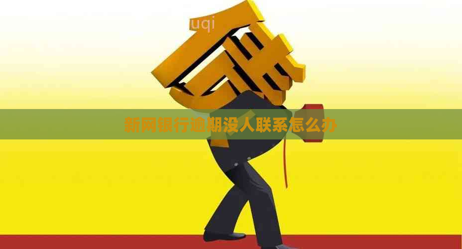 新网银行逾期没人联系怎么办