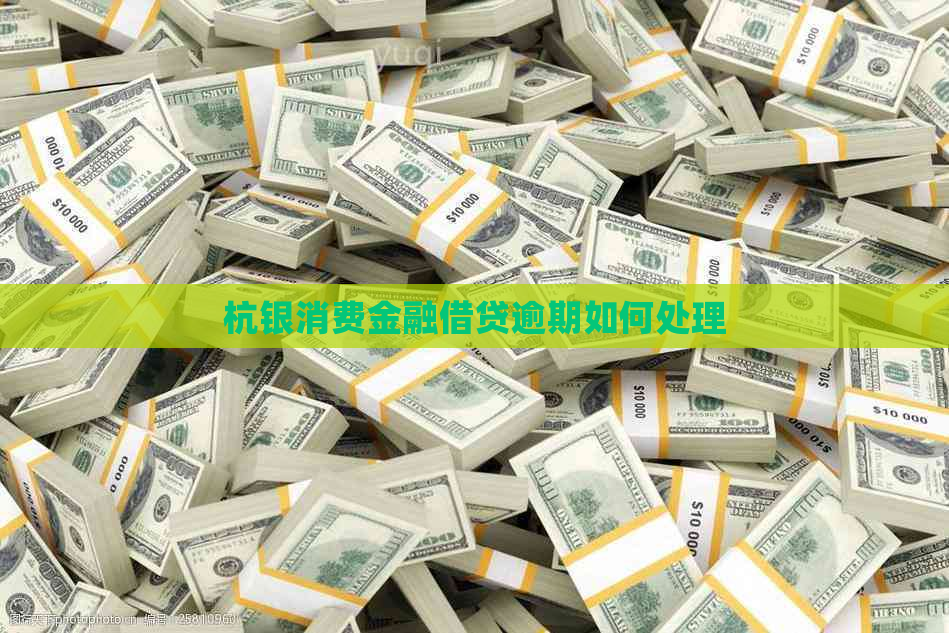 杭银消费金融借贷逾期如何处理