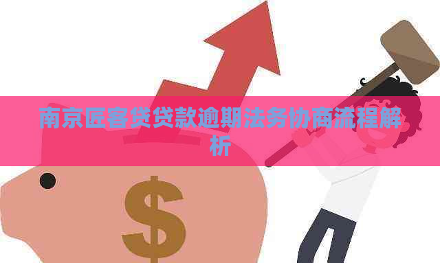 南京匠客贷贷款逾期法务协商流程解析