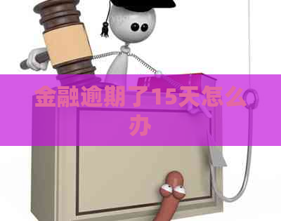 金融逾期了15天怎么办