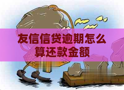 友信信贷逾期怎么算还款金额