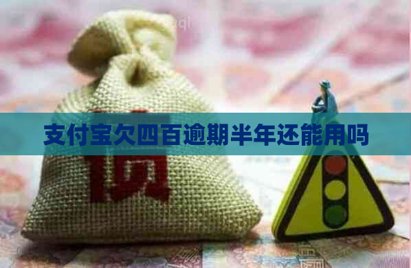 支付宝欠四百逾期半年还能用吗