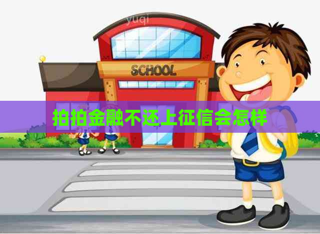拍拍金融不还上会怎样