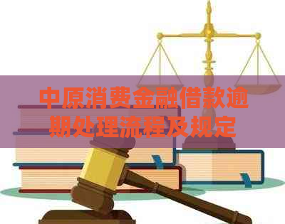 中原消费金融借款逾期处理流程及规定