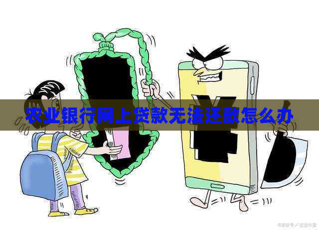 农业银行网上贷款无法还款怎么办