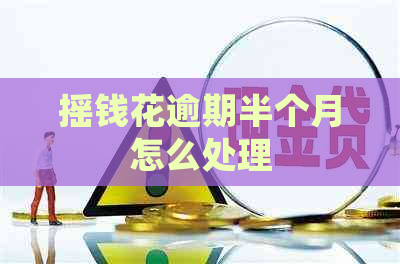 摇钱花逾期半个月怎么处理