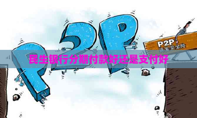 民生银行分期付款好还是支付好