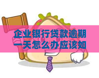 企业银行贷款逾期一天怎么办应该如何处理