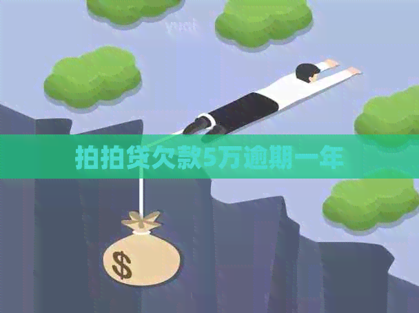 欠款5万逾期一年
