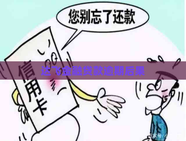 达飞金融贷款逾期后果
