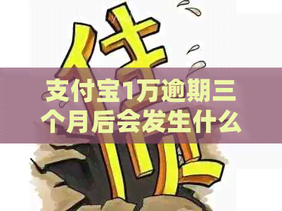 信用卡1万逾期三个月后会发生什么
