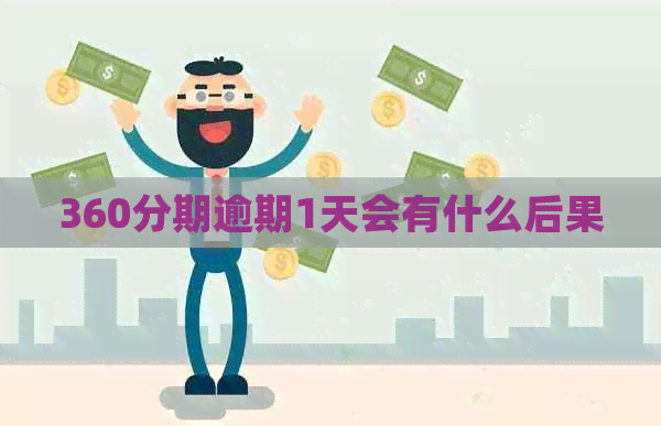 360分期逾期1天会有什么后果