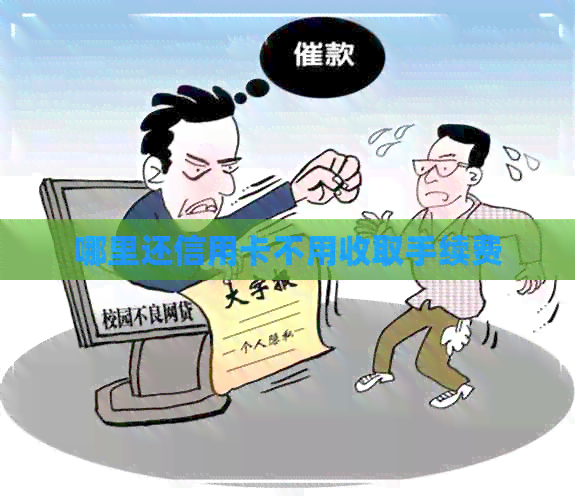 哪里还信用卡不用收取手续费