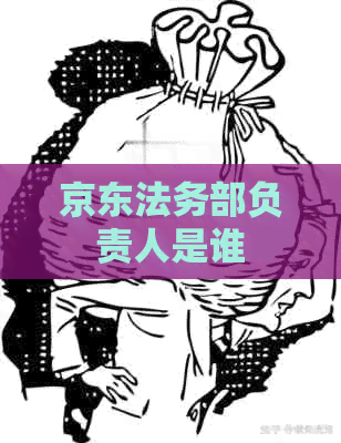 京东法务部负责人是谁