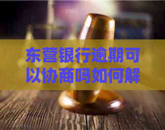 东营银行逾期可以协商吗如何解决