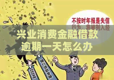 兴业消费金融借款逾期一天怎么办