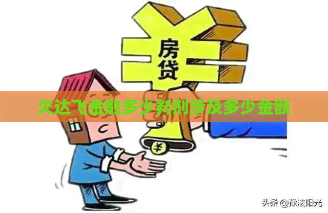 欠达飞金融多少判刑涉及多少金额