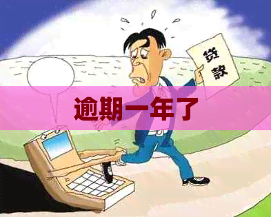 逾期一年了