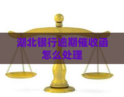 湖北银行逾期函怎么处理