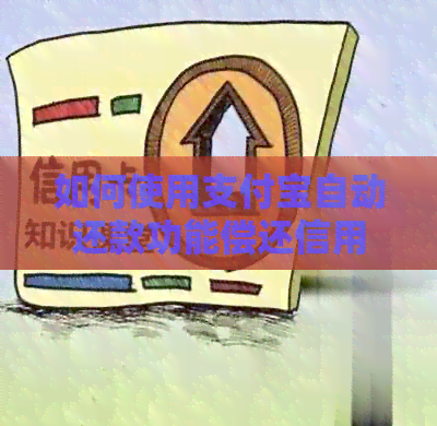 如何使用支付宝自动还款功能偿还信用卡欠款？
