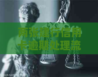 两张建行信用卡逾期处理流程