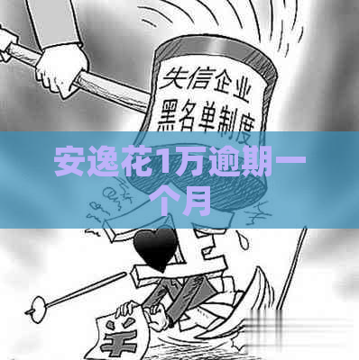 安逸花1万逾期一个月