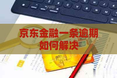 京东金融一条逾期如何解决