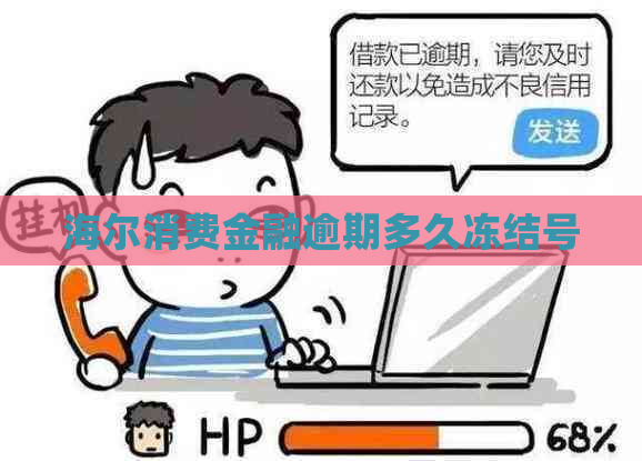 海尔消费金融逾期多久冻结号
