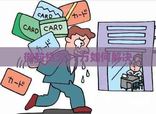 微粒贷欠17万如何解决