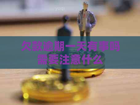 欠款逾期一天有事吗需要注意什么