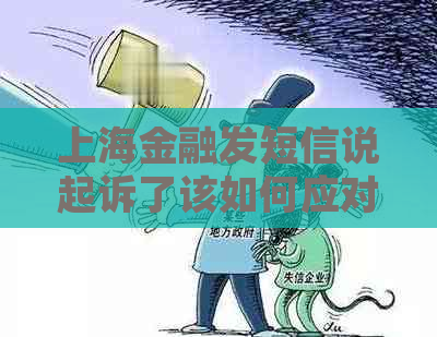 上海金融发短信说起诉了该如何应对