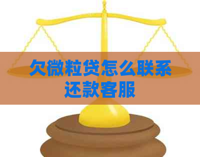 欠微粒贷怎么联系还款客服