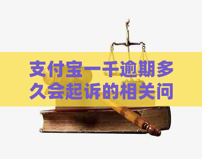 信用卡一千逾期多久会起诉的相关问题