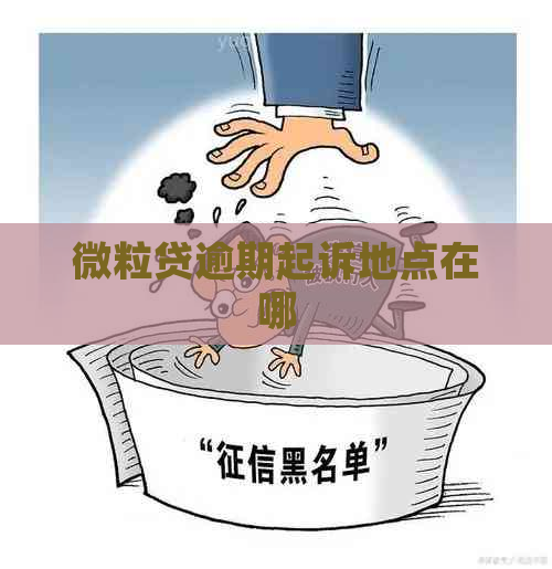 微粒贷逾期起诉地点在哪