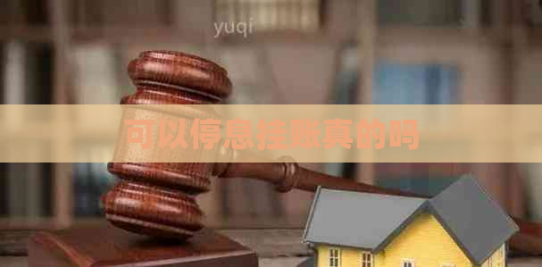 可以停息挂账真的吗