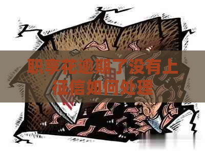 职享花逾期了没有上如何处理