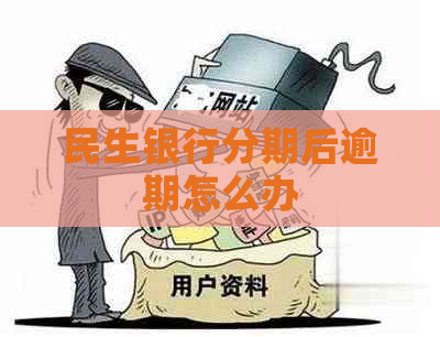 民生银行分期后逾期怎么办